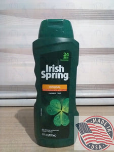 Irish Spring Original moisturising face+bodywash 18 oz(532ml)