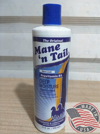 Mane 'n Tail Original Deep Moisturizing Shampoo & Conditioner 12 Oz (355ml)U.S.A
