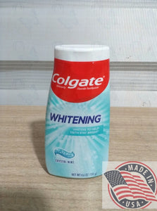 Colgate  White Crystal Mint Anticavity Fluoride Toothpaste  4.6 oz )U.S.A