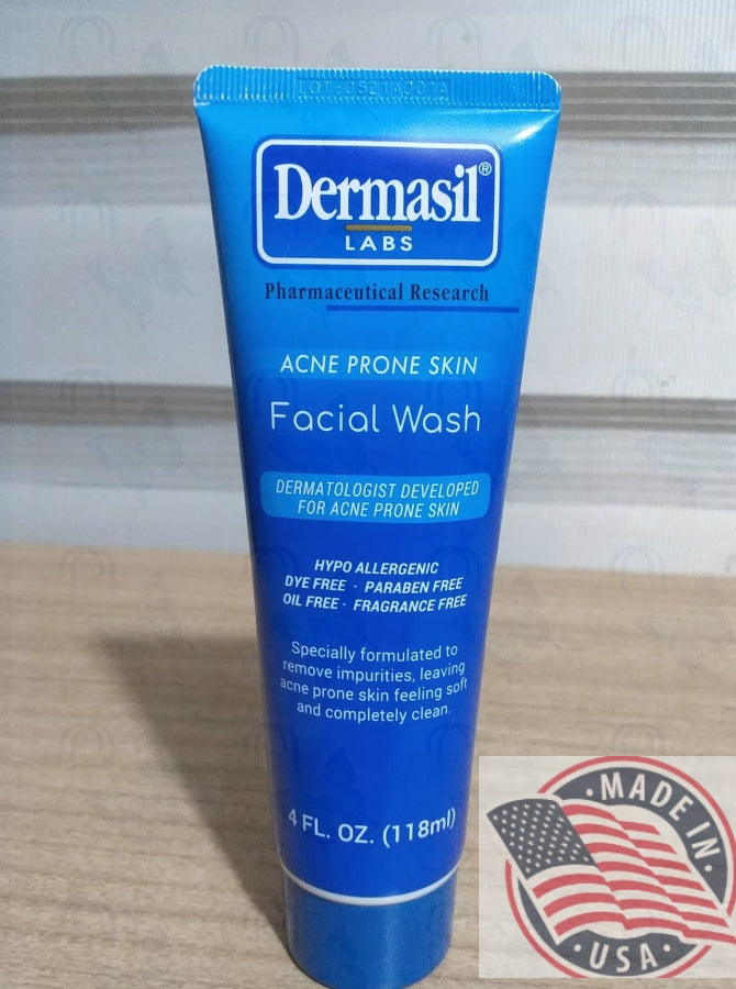 Dermasil Acne Prone skin Facial wash 4fl oz(118ml) U.S.A