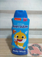 Load image into Gallery viewer, Bay Shark Nickelodeon Berry Splash Body wash 12 oz(355ml) U.S.A
