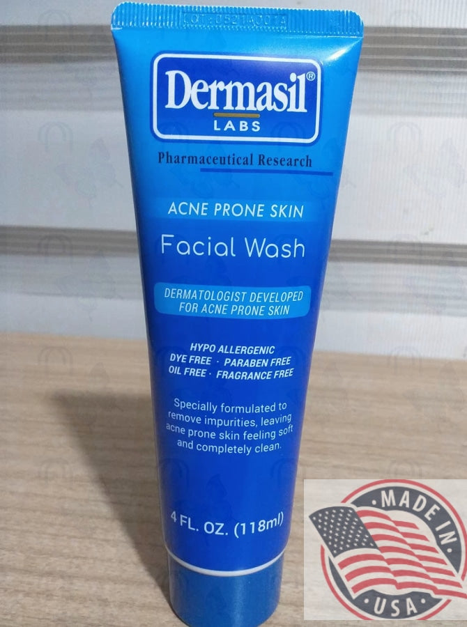 Dermasil Acne Prone skin Facial wash 4fl oz(118ml) U.S.A