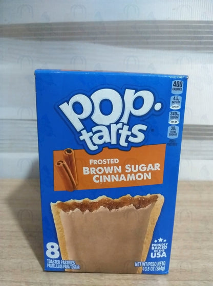 Pop Tarts frosted Brown Sugar Cinnamon 8 toaster pastries 13.5 oz(384g) U.S.A