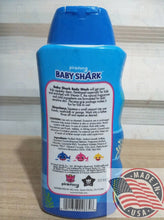 Load image into Gallery viewer, Bay Shark Nickelodeon Berry Splash Body wash 12 oz(355ml) U.S.A
