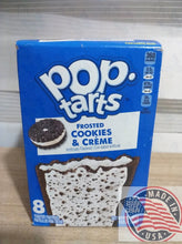 Load image into Gallery viewer, Pop Tarts Frosted cookies &amp;Creme 13.5 (384g)U.S.A
