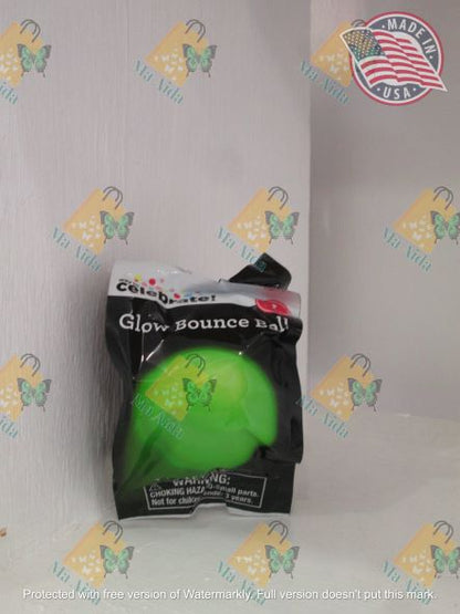 Glow Bounce 1 Plastic Ball Toys Age 8+