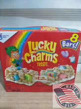 Load image into Gallery viewer, Lucky Charms Treats marshmallow 8 bars 6.0z(192g) U.S.A
