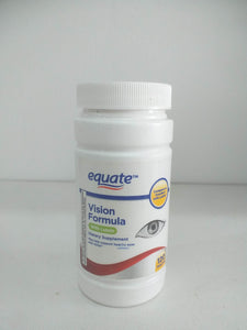 Equate Vision Formula with Lutein Tablets Dietary Supplement, 120 Count