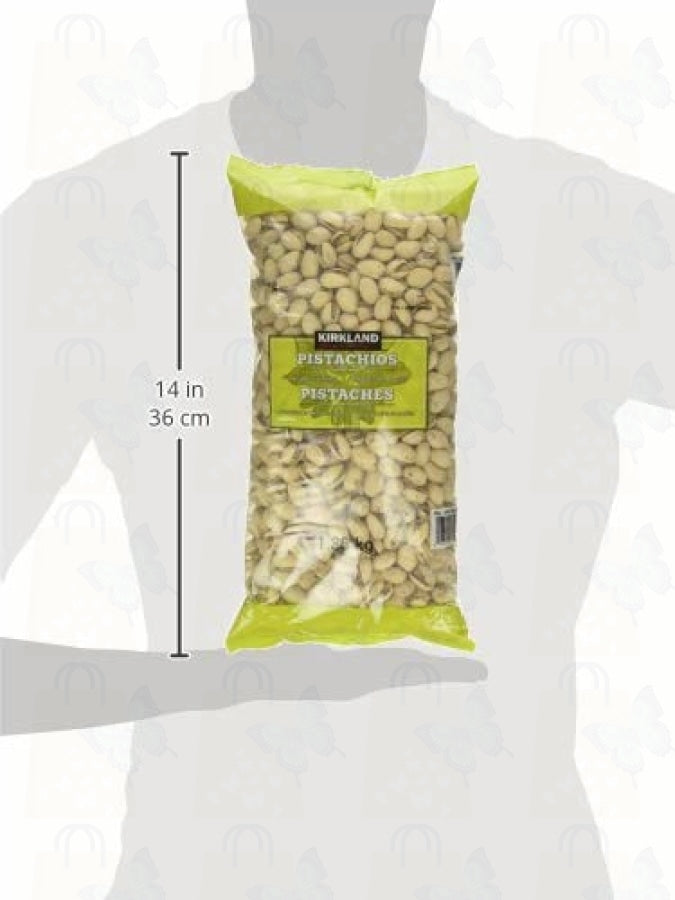 Kirkland Signature Dry Roasted & Salted In-Shell Pistachio, 48 Ounce U.S.A