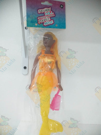 Fashion Doll mermaid Poupee mode ordinary doll age 3+