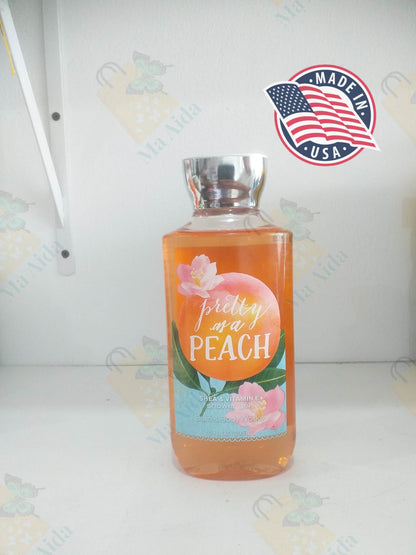 Bath & and Body Works Pretty As a Peach shea & vitamin E shower gel 10 fl oz / 295 ml