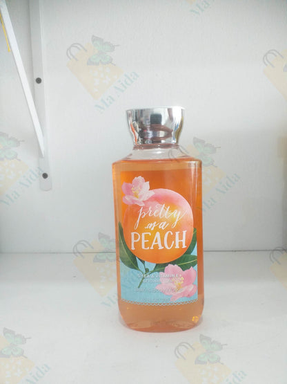 Bath & and Body Works Pretty As a Peach shea & vitamin E shower gel 10 fl oz / 295 ml