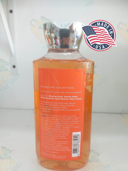Bath & and Body Works Pretty As a Peach shea & vitamin E shower gel 10 fl oz / 295 ml