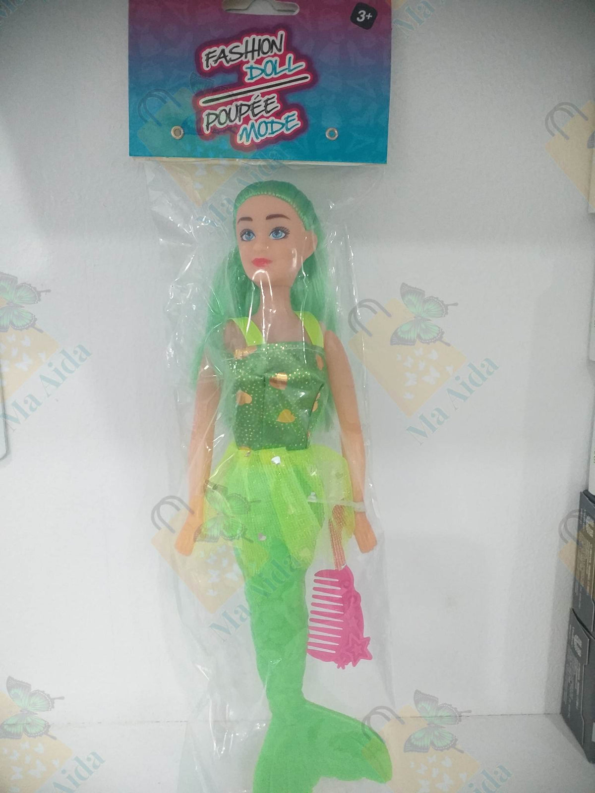 Fashion Doll mermaid Poupee mode ordinary doll age 3+