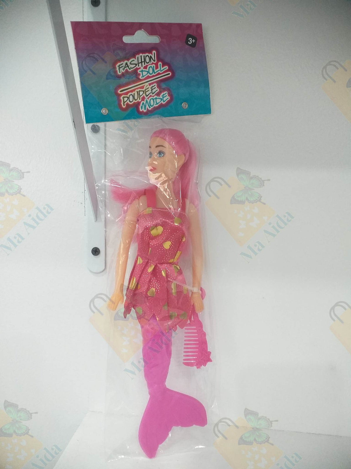 Fashion Doll mermaid Poupee mode ordinary doll age 3+