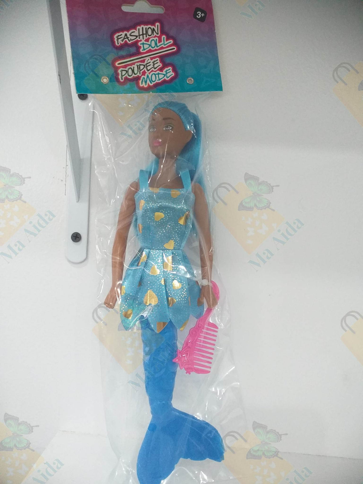Fashion Doll mermaid Poupee mode ordinary doll age 3+
