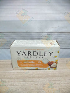 Yardley London Moisturizing Bath Bar Shea Buttermilk 4.0 Oz.(113g)