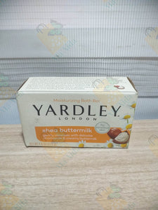 Yardley London Moisturizing Bath Bar Shea Buttermilk 4.0 Oz.(113g)