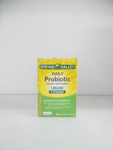 Load image into Gallery viewer, Spring Valley Daily Probiotic 5 Billion 5 Strain Dietary Supplement, 30 count
