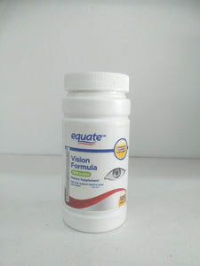 Equate Vision Formula with Lutein Tablets Dietary Supplement, 120 Count