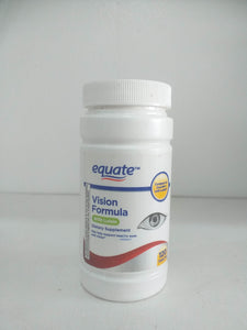 Equate Vision Formula with Lutein Tablets Dietary Supplement, 120 Count