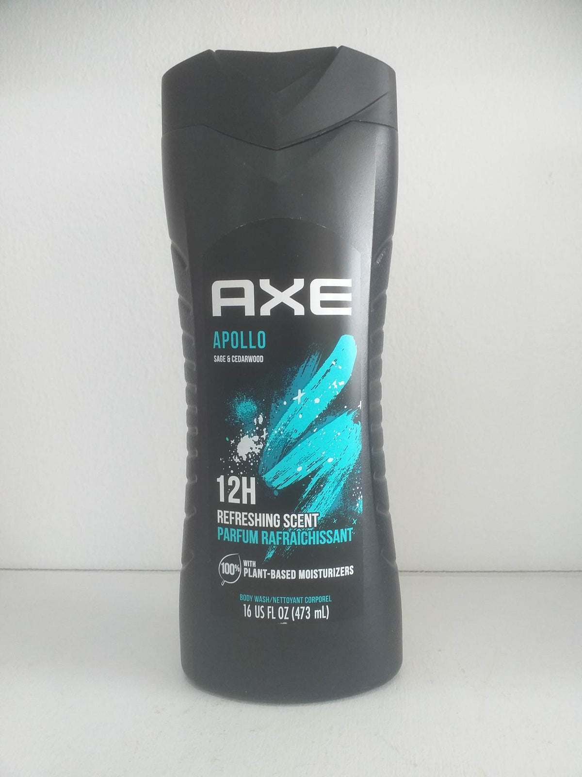 Axe Body Wash Apollo Sage & Cedarwood Refreshing scent 16 oz (473ml)