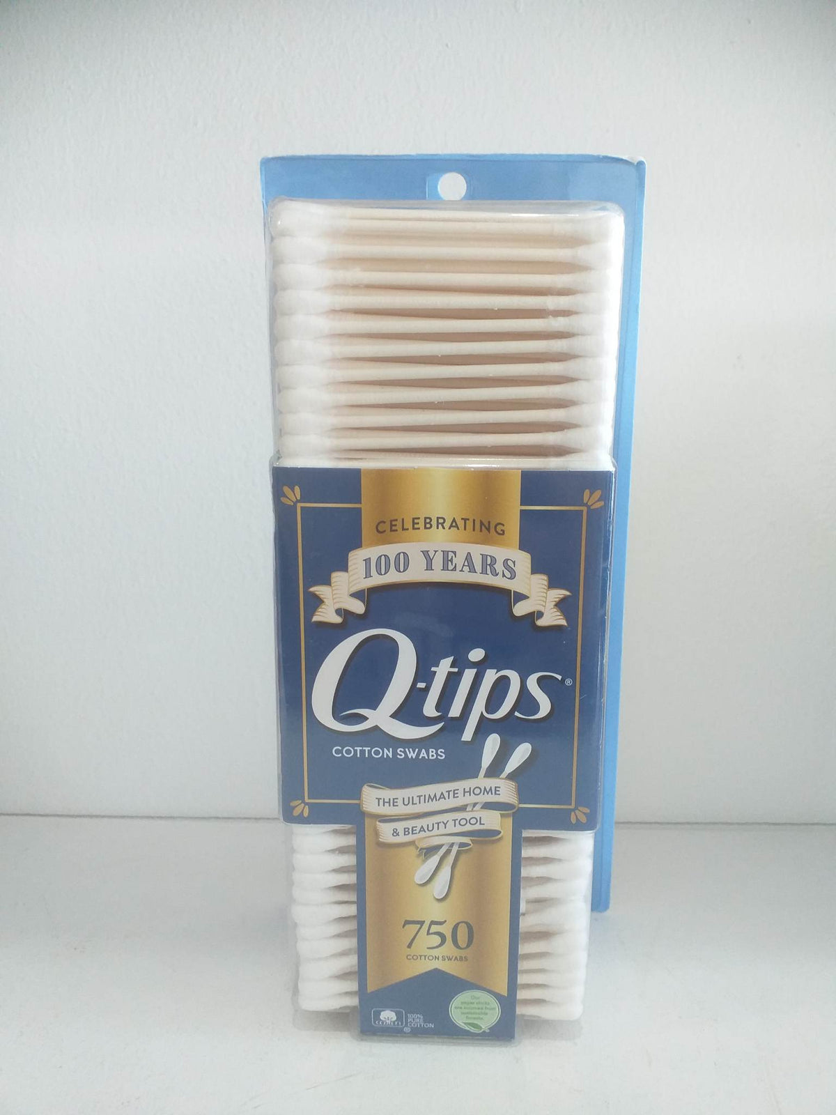 Q-Tips 100% Pure cotton Swabs 750 cotton buds (U.S.A)