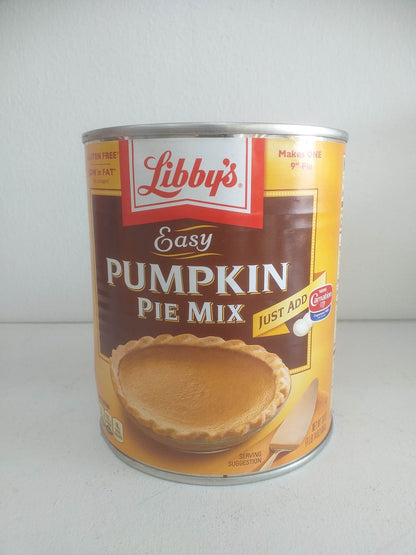 Libby's Pumpkin Pie Mix Gluten Free Low in Fat 30 oz (850g)