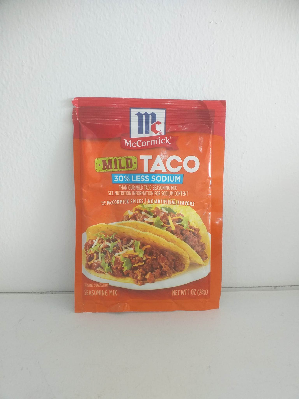 McCormick Mild Taco 30% Less Sodium 1 oz (28g)