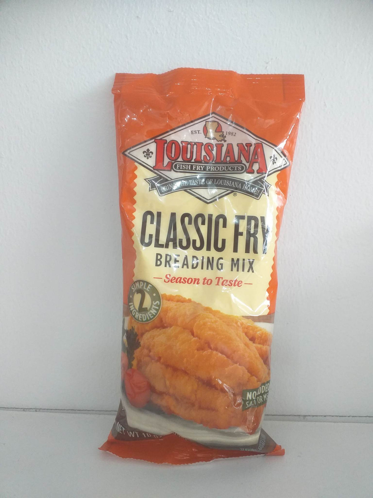 Louisiana Classic Fish Fry Breading Mix 10 Oz (238g)