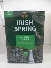 Load image into Gallery viewer, Irish Spring Original Clean 4 Bars 419g
