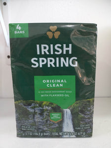 Irish Spring Original Clean 4 Bars 419g