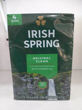 Load image into Gallery viewer, Irish Spring Original Clean 4 Bars 419g
