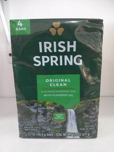 Irish Spring Original Clean 4 Bars 419g