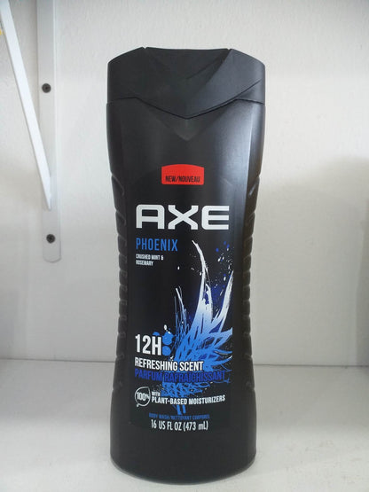 AXE PHOENIX 12H Refreshing Scent 473mL Body Wash