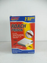 Load image into Gallery viewer, 2-pack PIC Roach Prison Glue TrapS Clean and Effective Insect Traps
