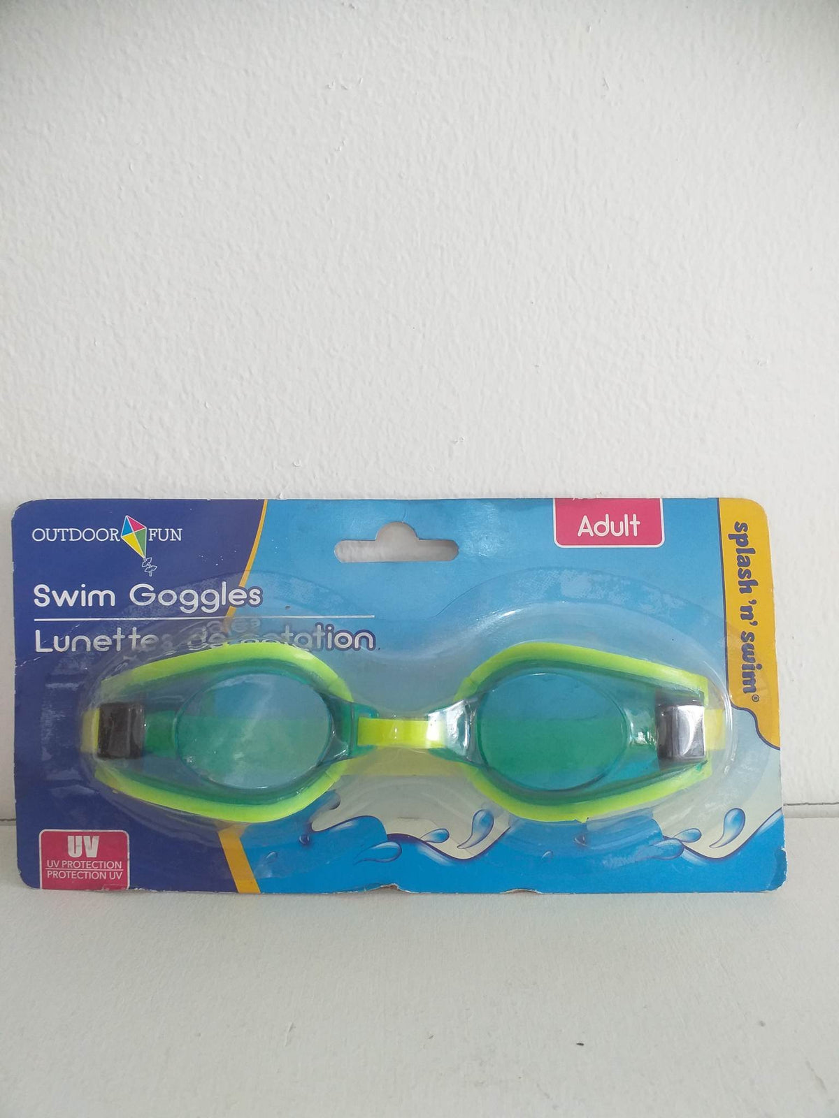 Splash n' swim Outdoor Fun Swim Goggles Adult UV protection