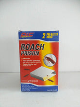 Load image into Gallery viewer, 2-pack PIC Roach Prison Glue TrapS Clean and Effective Insect Traps
