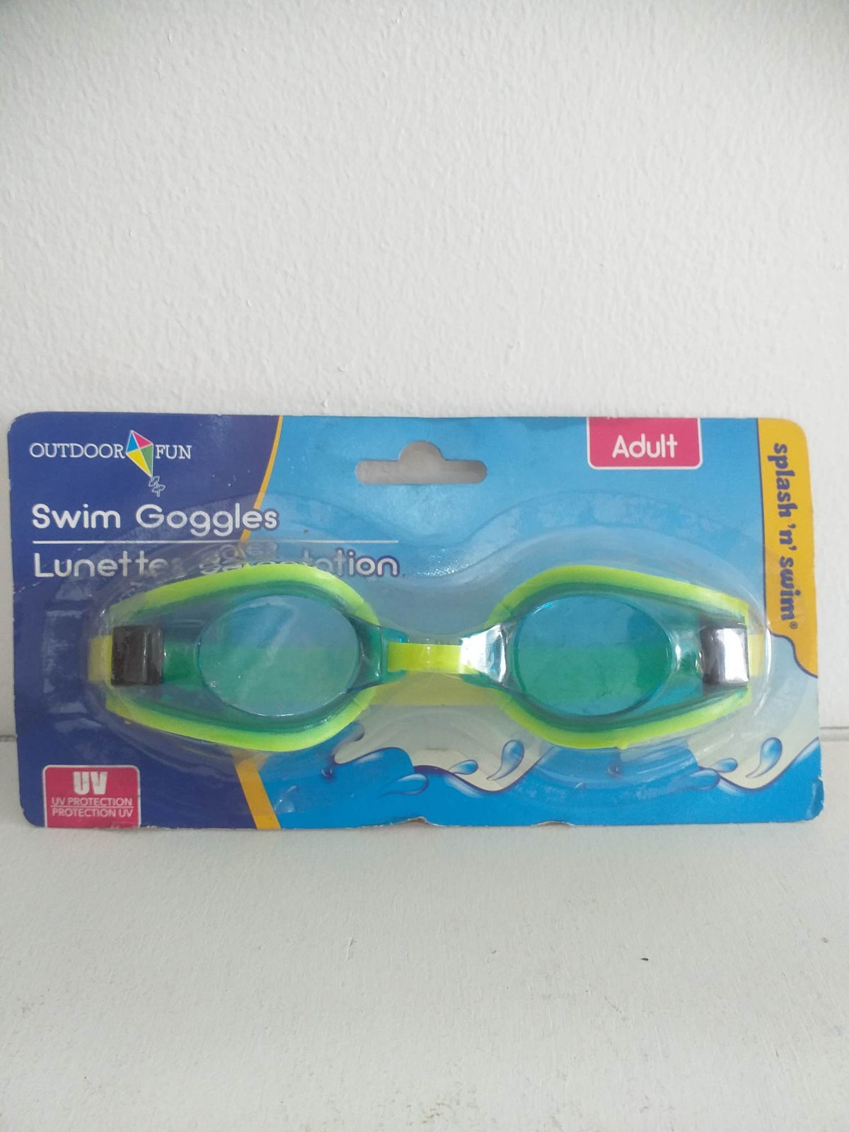 Splash n' swim Outdoor Fun Swim Goggles Adult UV protection