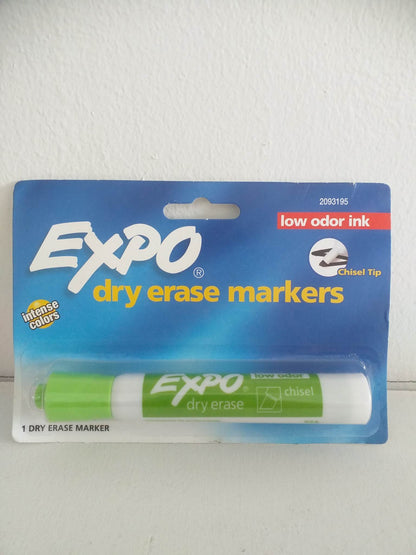 Expo Dry Erase Markers Low Odor Ink Chisel Tip