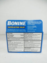 Load image into Gallery viewer, Bonine Faster Acting Nausea Dizziness and Motion Sickness Relief Tablets, 16 count
