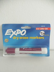 EXPO dry erase markers low odor ink chisel Tip