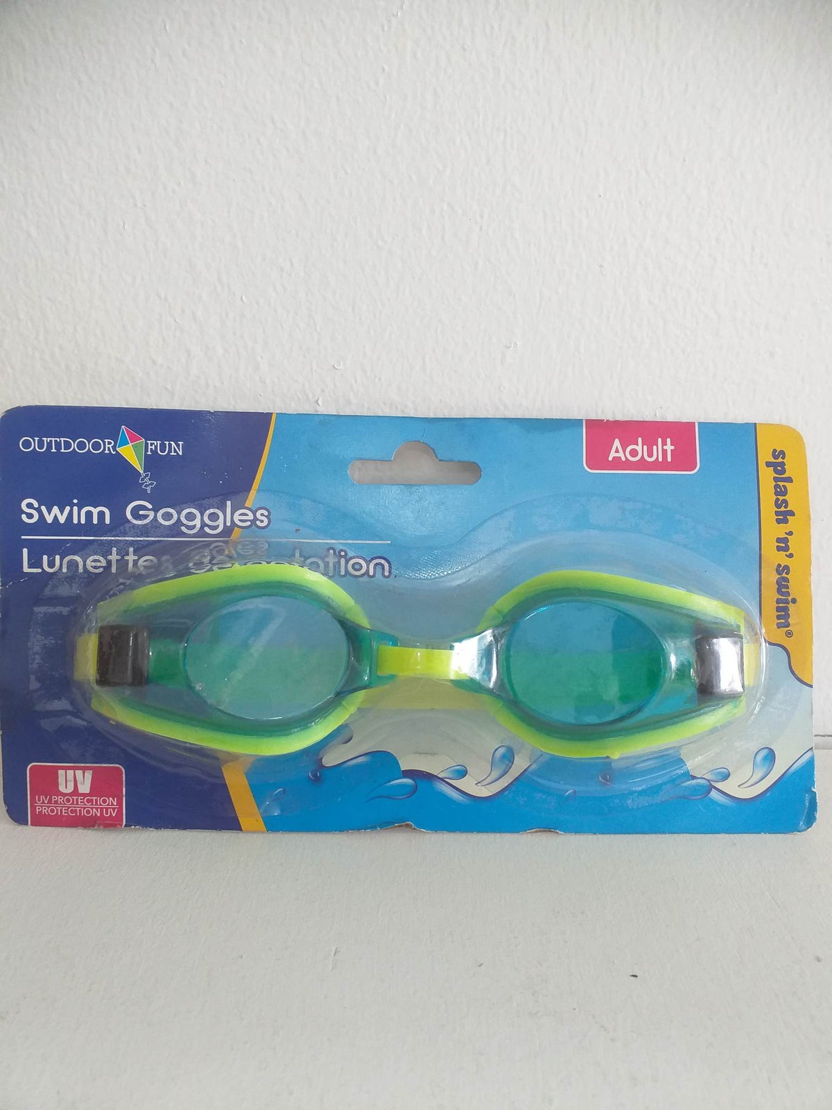 Splash n' swim Outdoor Fun Swim Goggles Adult UV protection