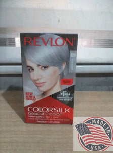 REVLON #82B Permanent hair color Silver Blonde ammmonia free with keratin(U.S.A)