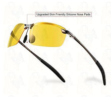 Load image into Gallery viewer, Night Driving Glasses / Polarized Sports Night Vision Glasses - Anti-glare | UV 400
