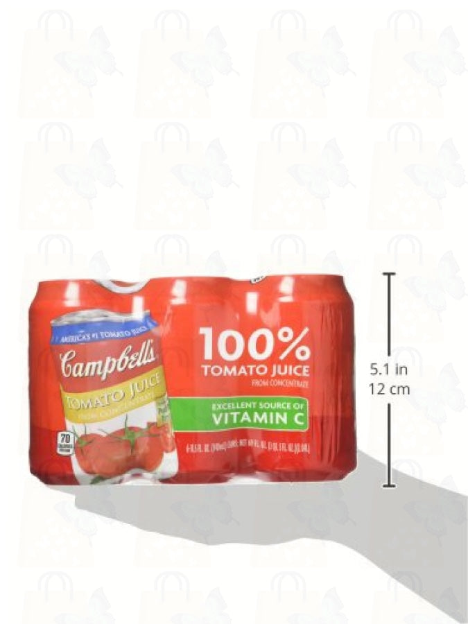 CAMPBELL'S  100% Tomato juice Non-GMO 6pack 978ml