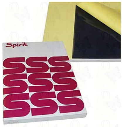 Single sheet - Spirit Copier Carbon Paper Thermal Tattoo Stencil Transfer Paper for Tattoo Supplies Artist Paper Sticky - Drawing -Life Time Last Tattoo