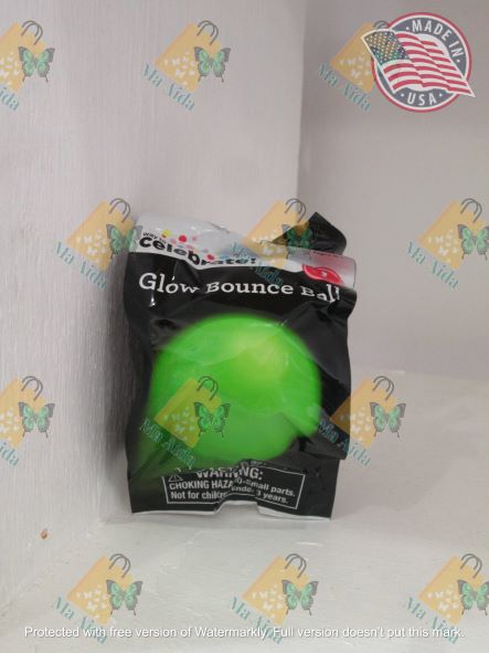 Glow Bounce 1 Plastic Ball Toys Age 8+