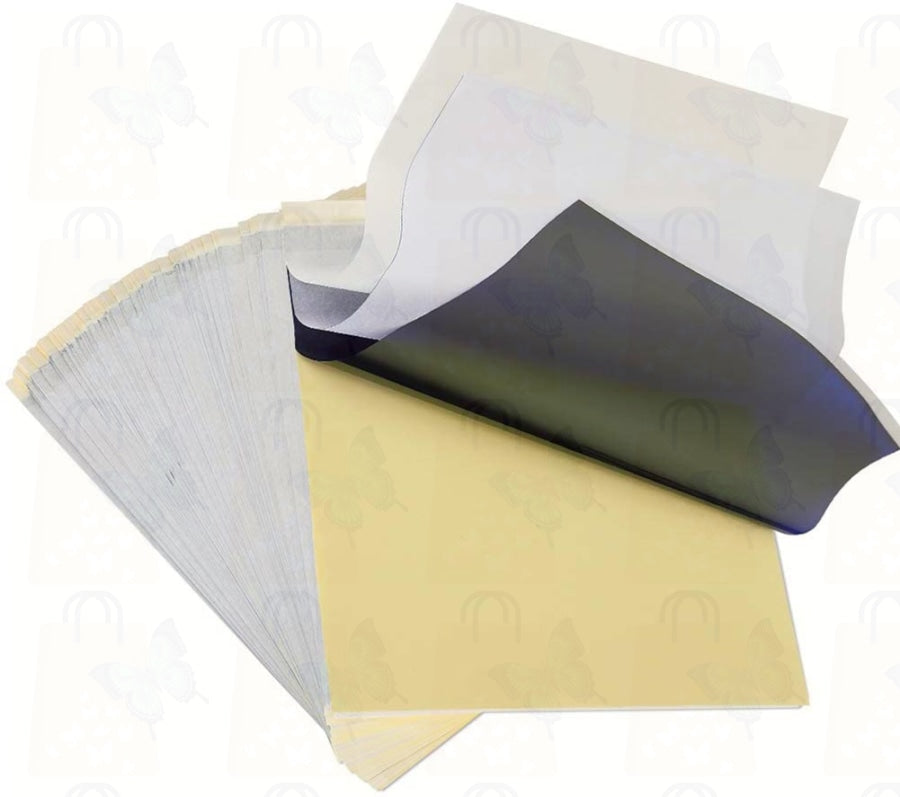 Single sheet - Spirit Copier Carbon Paper Thermal Tattoo Stencil Transfer Paper for Tattoo Supplies Artist Paper Sticky - Drawing -Life Time Last Tattoo