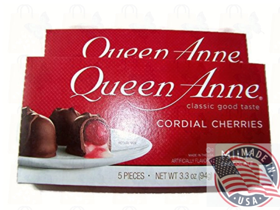 Queen Anne milk chocolate cordial cherries 3.3 oz